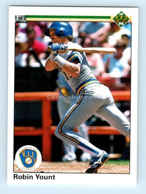 1990 Upper Deck #567 Robin Yount Milwaukee Brewers