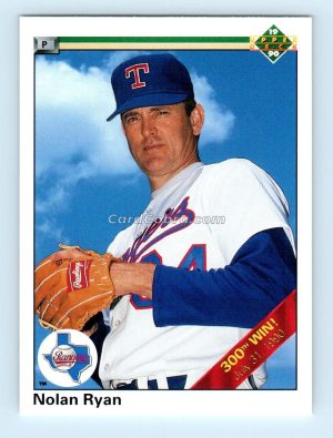 1990 Upper Deck #734 Nolan Ryan Texas Rangers