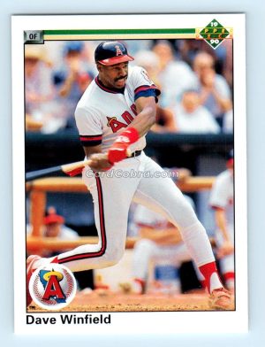 1990 Upper Deck #745 Dave Winfield California Angels