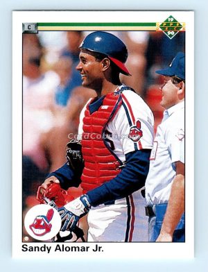 1990 Upper Deck #756 Sandy Alomar Jr. Cleveland Indians