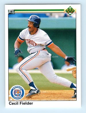 1990 Upper Deck #786 Cecil Fielder Detroit Tigers