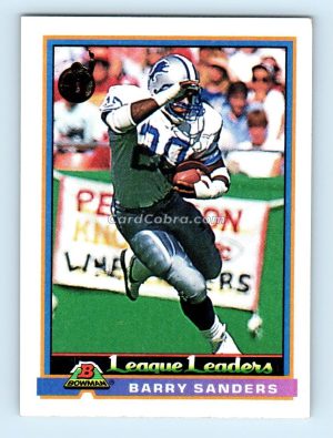 1991 Bowman #273 Barry Sanders Detroit Lions