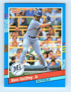 1991 Donruss #77 Ken Griffey Jr. Seattle Mariners Rookie Card