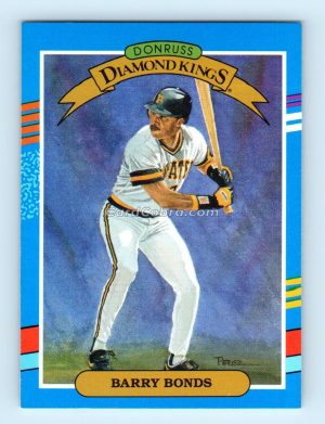 1991 Donruss Diamond Kings #4 Barry Bonds Pittsburgh Pirates