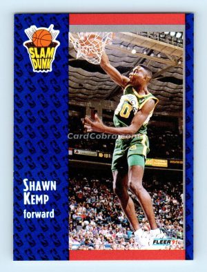 1991 Fleer #231 Shawn Kemp Seattle SuperSonics