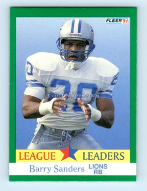 1991 Fleer #415 Barry Sanders Detroit Lions