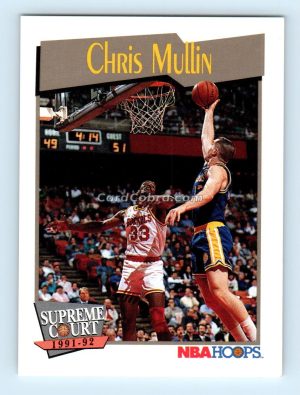 1991 Hoops #466 Chris Mullin Golden State Warriors