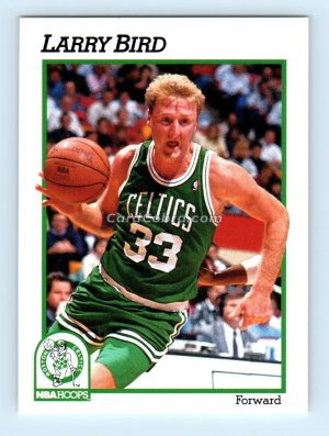 1991 Hoops #9 Larry Bird Boston Celtics