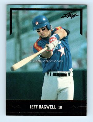 1991 Leaf Gold Rookies #BC14 Jeff Bagwell Houston Astros Rookie Card