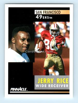 1991 Pinnacle #103 Jerry Rice San Francisco 49ers