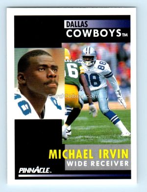 1991 Pinnacle #199 Michael Irvin Dallas Cowboys