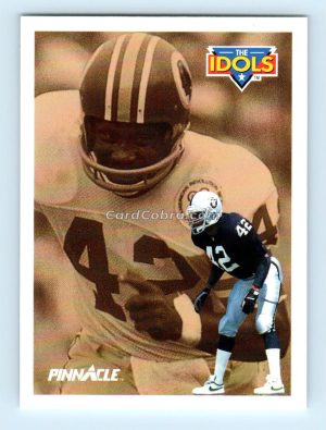 1991 Pinnacle #381 Ronnie Lott/Charley Taylor Washington Redskins/Los Angeles Raiders