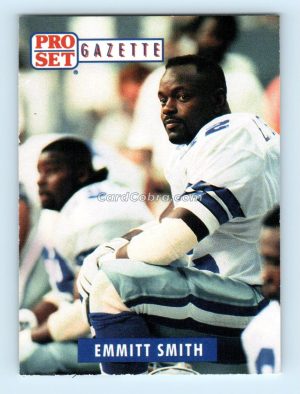 1991 Pro Set Promos #1 Emmitt Smith Dallas Cowboys