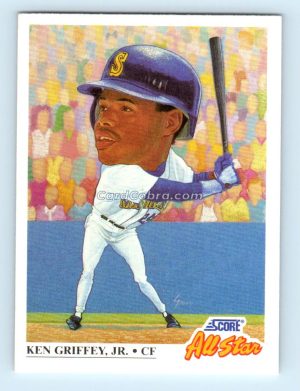 1991 Score #396 Ken Griffey Jr. Seattle Mariners