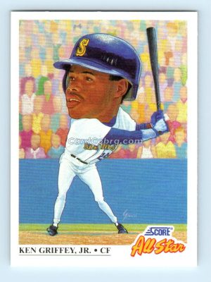 1991 Score #396 Ken Griffey Jr. Seattle Mariners