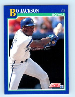 1991 Score #5 Bo Jackson Kansas City Royals