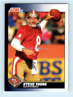 1991 Score #505 Steve Young San Francisco 49ers