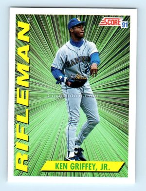 1991 Score #697 Ken Griffey Jr. Seattle Mariners