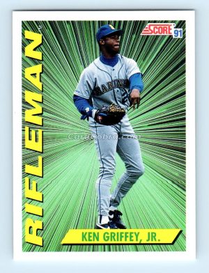 1991 Score #697 Ken Griffey Jr. Seattle Mariners