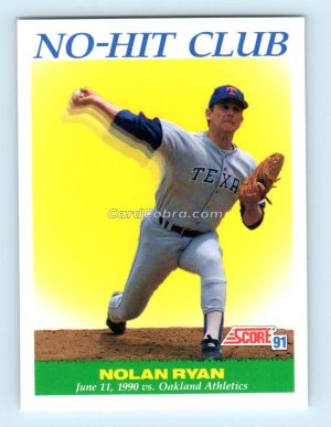 1991 Score #701 Nolan Ryan Texas Rangers