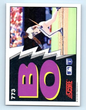 1991 Score #773 Bo Jackson Kansas City Royals