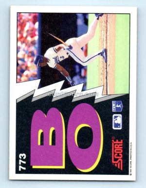 1991 Score #773 Bo Jackson Kansas City Royals