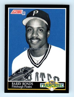 1991 Score #868 Barry Bonds Pittsburgh Pirates