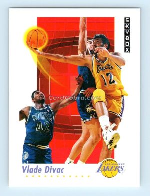 1991 SkyBox #134 Vlade Divac Los Angeles Lakers