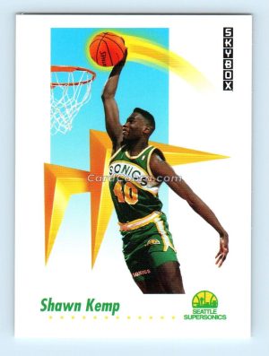 1991 SkyBox #271 Shawn Kemp Seattle SuperSonics