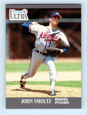 1991 Ultra #12 John Smoltz Atlanta Braves