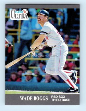 1991 Ultra #27 Wade Boggs Boston Red Sox