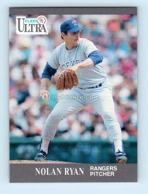 1991 Ultra #355 Nolan Ryan Texas Rangers