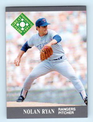 1991 Ultra #395 Nolan Ryan Texas Rangers