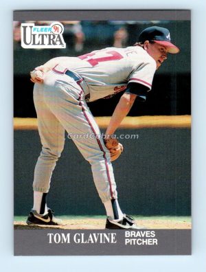 1991 Ultra #5 Tom Glavine Atlanta Braves