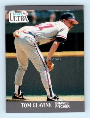 1991 Ultra #5 Tom Glavine Atlanta Braves