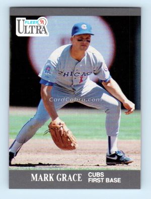 1991 Ultra #61 Mark Grace Chicago Cubs