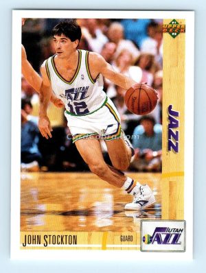 1991 Upper Deck #136 John Stockton Utah Jazz