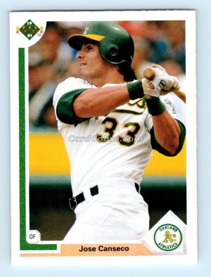 1991 Upper Deck #155 Jose Canseco Oakland Athletics