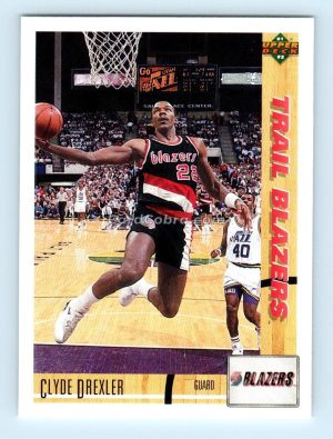 1991 Upper Deck #357 Clyde Drexler Portland Trail Blazers