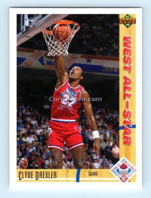 1991 Upper Deck #53 Clyde Drexler Portland Trail Blazers