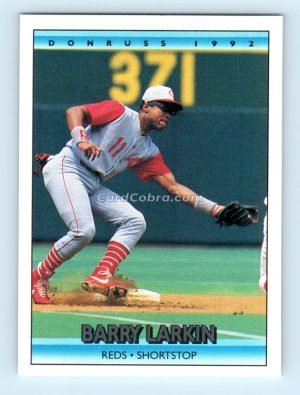 1992 Donruss #185 Barry Larkin Cincinnati Reds