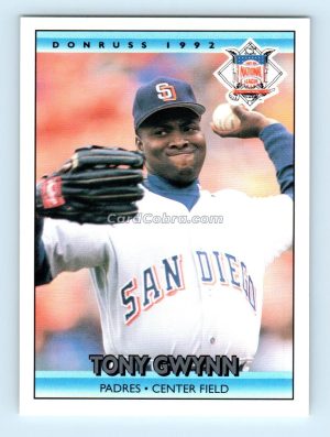 1992 Donruss #425 Tony Gwynn San Diego Padres