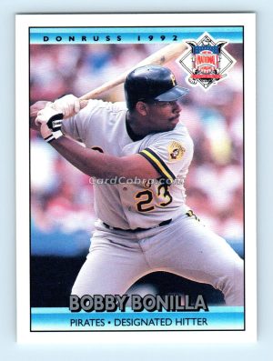 1992 Donruss #427 Bobby Bonilla Pittsburgh Pirates