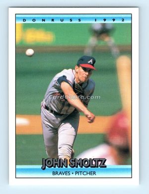 1992 Donruss #442 John Smoltz Atlanta Braves