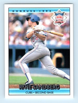 1992 Donruss #529 Ryne Sandberg Chicago Cubs