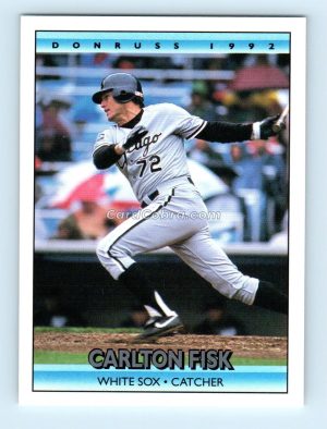 1992 Donruss #543 Carlton Fisk Chicago White Sox