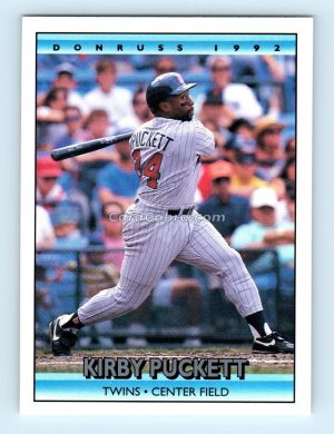 1992 Donruss #617 Kirby Puckett Minnesota Twins