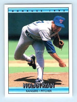 1992 Donruss #707 Nolan Ryan Texas Rangers