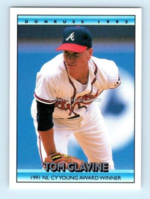 1992 Donruss #BC4 Tom Glavine Atlanta Braves