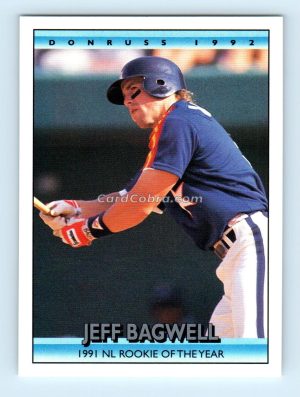 1992 Donruss #BC6 Jeff Bagwell Houston Astros Rookie Card